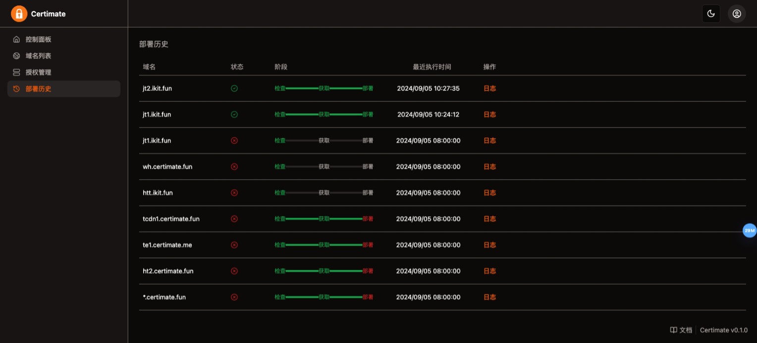 SSL证书管理系统工具网站源码，自动申请、部署SSL证书，并在证书即将过期时自动续期-颜夕资源网-第14张图片