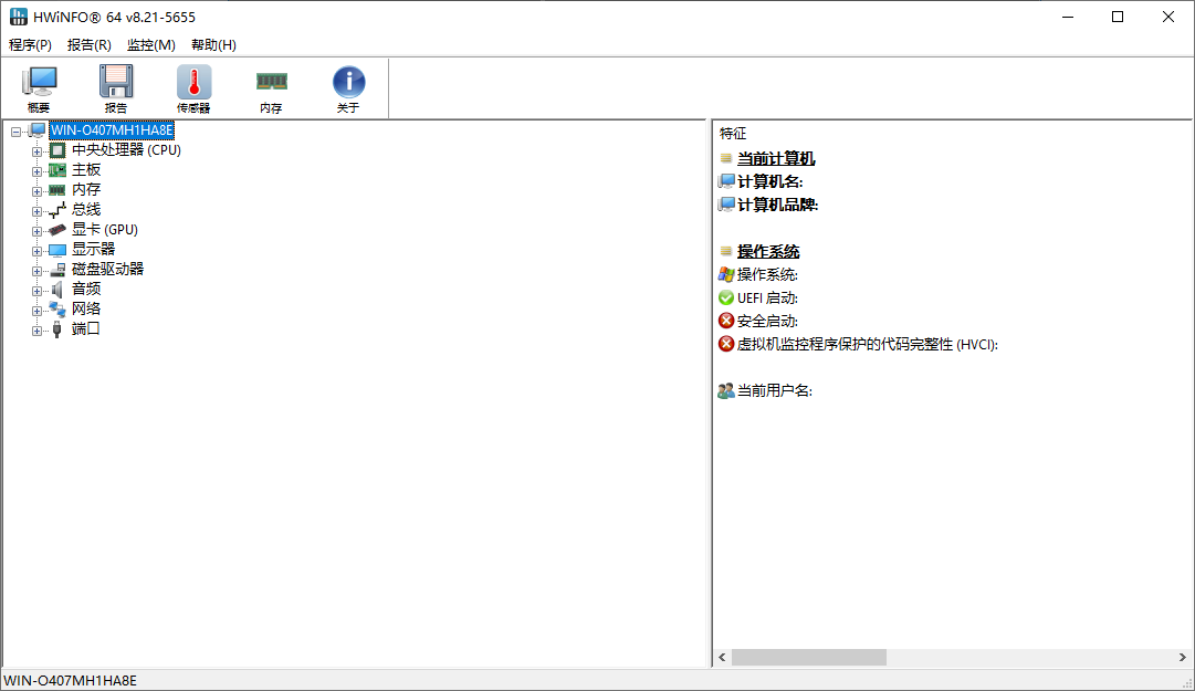 HWiNFO 专业系统信息诊断工具 v8.21.5655 便携版-颜夕资源网-第12张图片